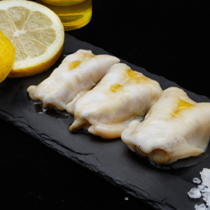 kokotxas de bacalao al limón