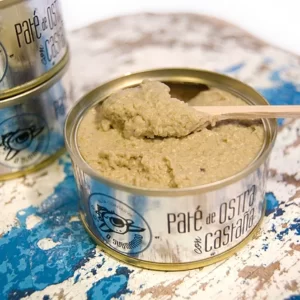 paté de ostras con castaña