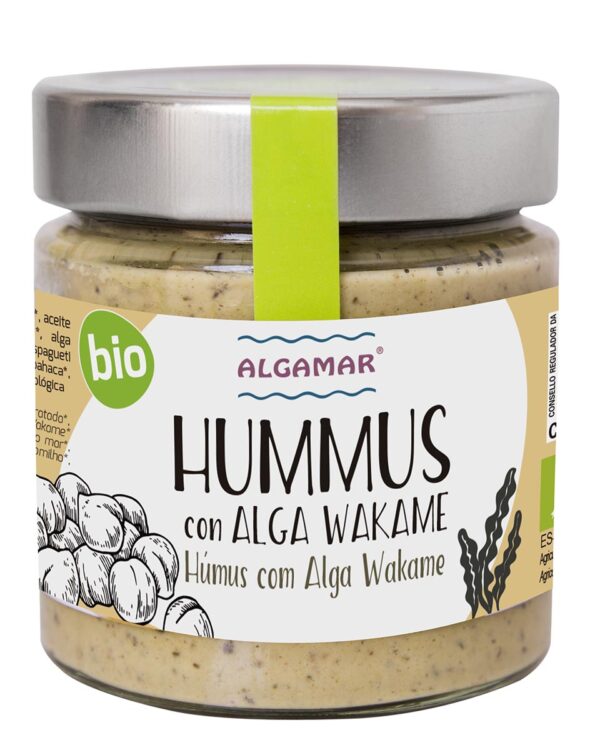 Hummus con alga wakame "bio"
