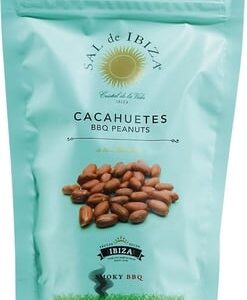 Cacahuetes ahumados con sal marina de Ibiza