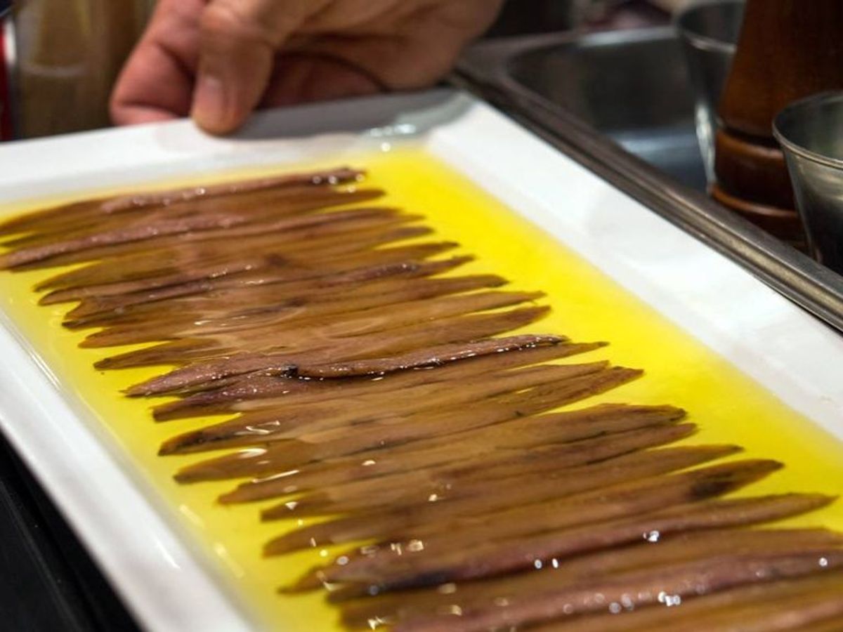 Anchoas de Santoña en aceite de oliva